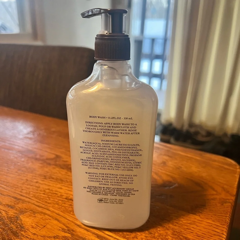 Tuscan hill body wash.